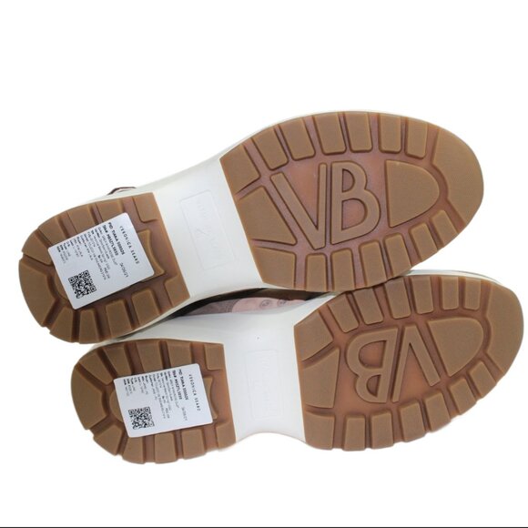 Veronica Beard Original Prototype Grey Mink Rose Dust Suede Lace-Up Sneaker SZ 6 - Picture 9 of 11